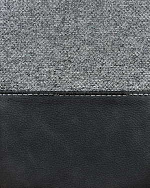 Muestra de Textil técnico Gris Jaspeado y Negro